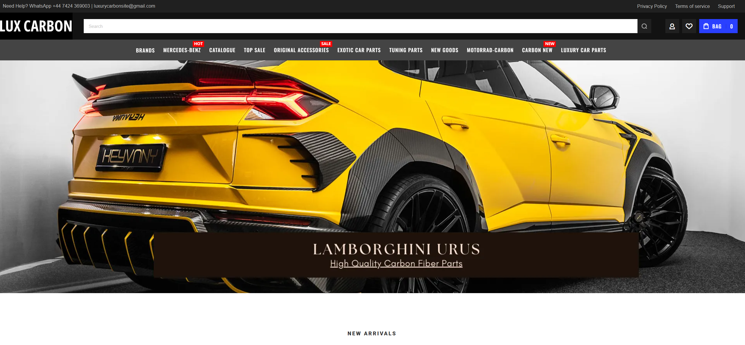 Car parts and tuning | Magento 2 Theme Athlete2 